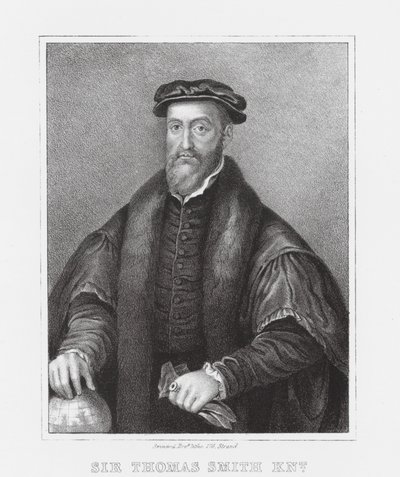 Sir Thomas Smith KNT (gravure) - English School