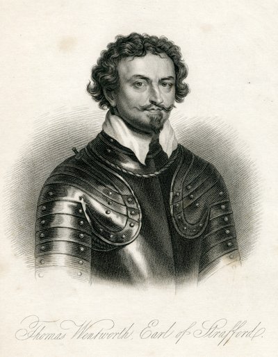 Sir Thomas Wentworth, 1er comte de Strafford (1593-1641) - English School
