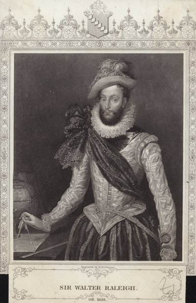 Sir Walter Raleigh - English School