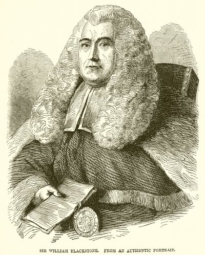 Sir William Blackstone - English School
