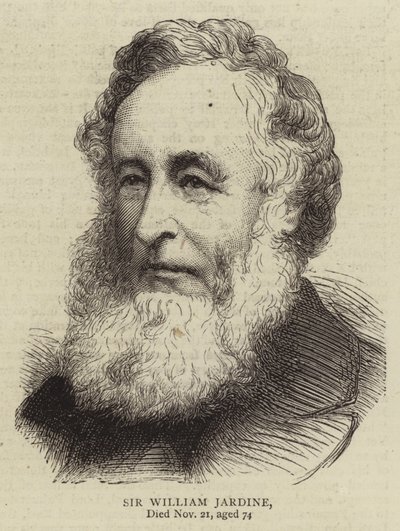 Sir William Jardine (gravure) - English School