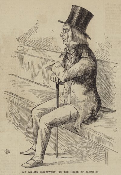 Sir William Molesworth à la Chambre des communes - English School