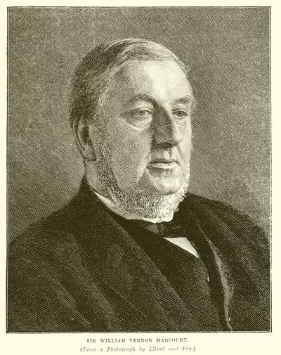 Sir William Vernon Harcourt - English School