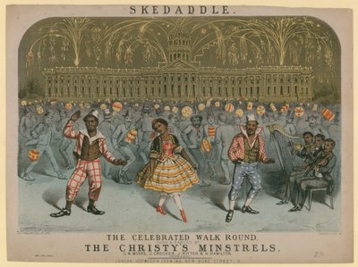 Skedaddle, la célèbre marche chantée et dansée par les Christys Minstrels - English School