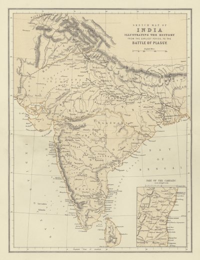 Carte schématique de l