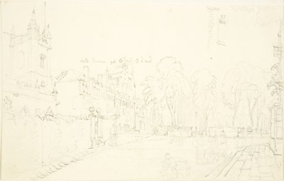Esquisse pour College Green - English School