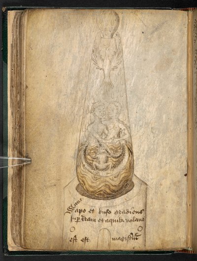 Esquisse pour un dessin alchimique, Angleterre - English School