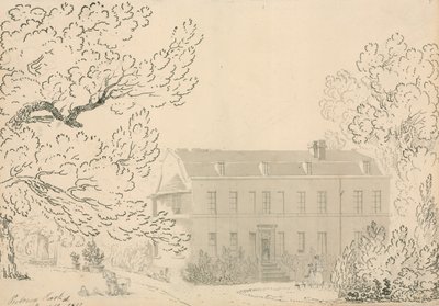 Croquis du parc de Putney, Putney, Londres - English School