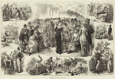 Croquis à Ascot - English School