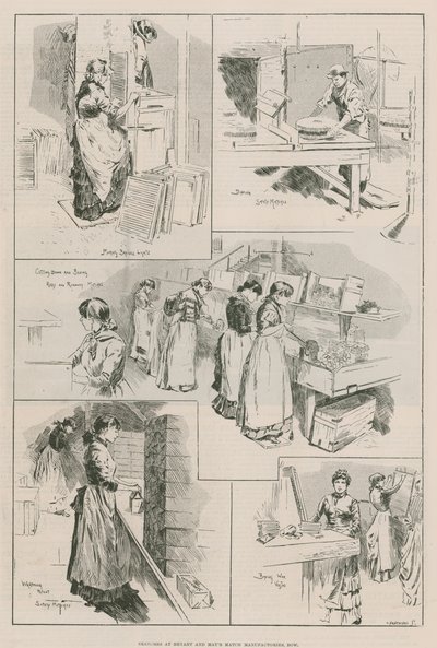 Croquis aux manufactures d
