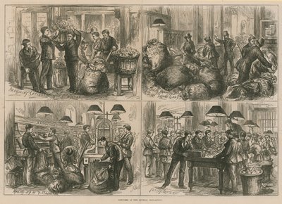 Croquis au Bureau de Poste Général - English School