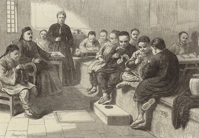 Croquis en Chine - English School