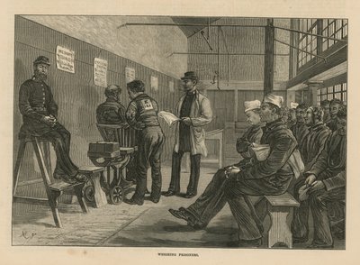 Croquis à la maison de correction de Clerkenwell - English School