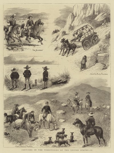 Esquisses dans les territoires des États-Unis, II - English School