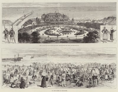 Croquis de Boulogne (gravure) - English School