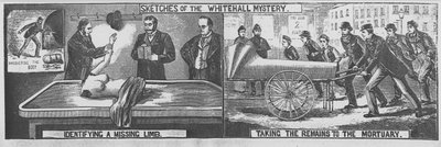 Croquis du mystère de Whitehall - English School