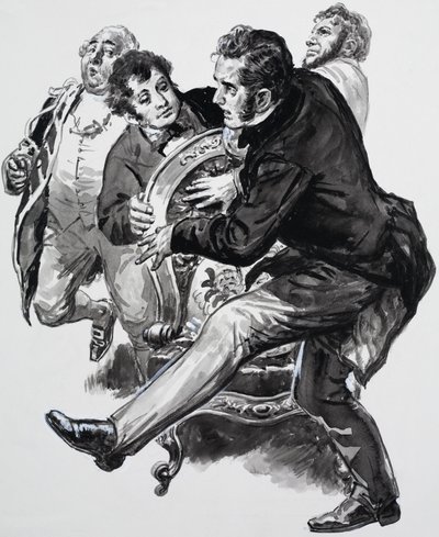 Bagarre à la cour - English School
