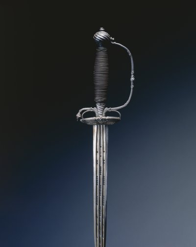 Petite épée, vers 1720-60 - English School