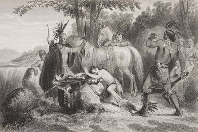 Smith sauvé par Pocahontas, de 