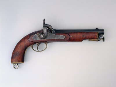 Pistolet à percussion lisse de .656 pouces, 1873 - English School