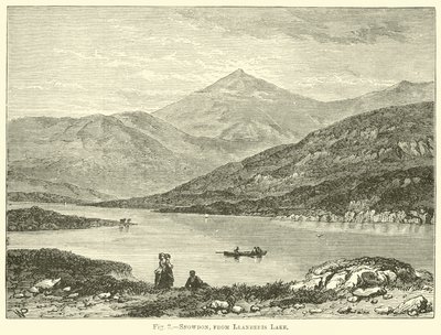 Snowdon, depuis le lac Llanberis - English School