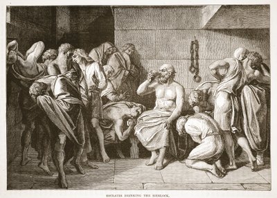 Socrate buvant la ciguë - English School