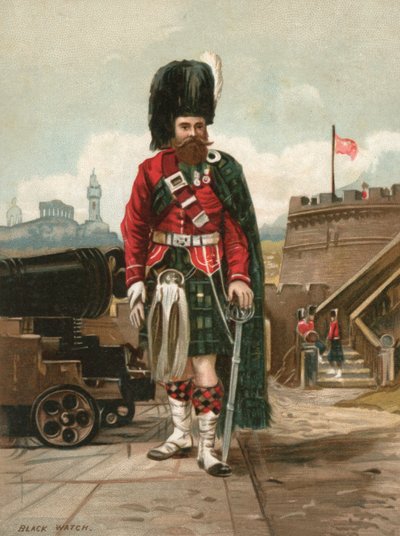 Soldat du Black Watch (Royal Highlanders) - English School