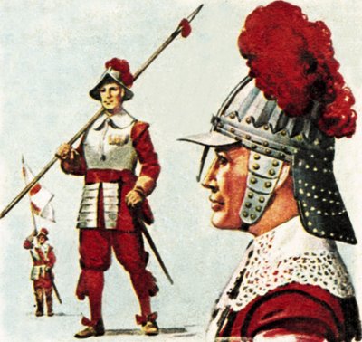 Soldats de la Honourable Artillery Company - English School