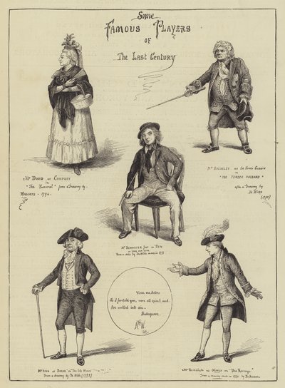 Quelques joueurs célèbres du siècle dernier - English School