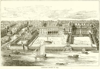 Somerset House en 1755 - English School