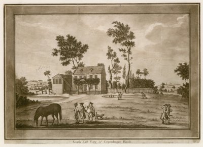 Vue sud-est de Copenhagen House, Londres - English School