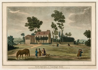 Vue sud-est de Copenhagen House, Londres - English School