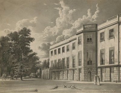 Façade sud de Carlton House - English School