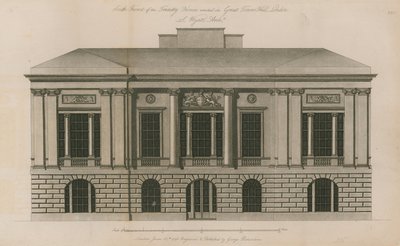 Façade sud de Trinity House - English School