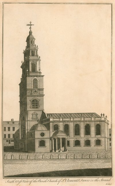 Vue sud-ouest de l