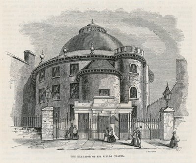 Chapelle de Spa Fields, Clerkenwell - English School