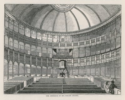 Chapelle de Spa Fields, Clerkenwell - English School