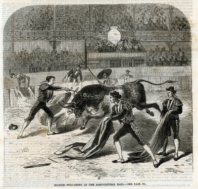 Corrida espagnole au Hall Agricole, Islington - English School