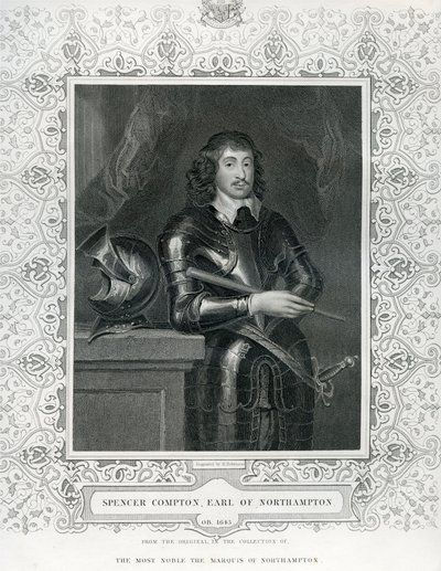 Spencer Compton, 2e Comte de Northampton (1601-43) - English School