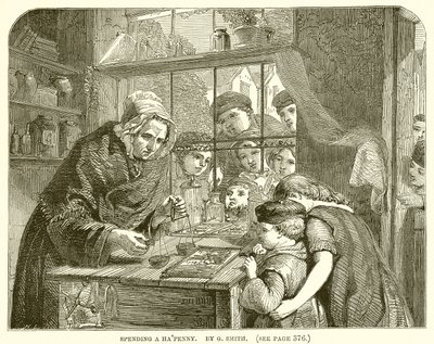Dépenser un demi-penny. Par G. Smith - English School