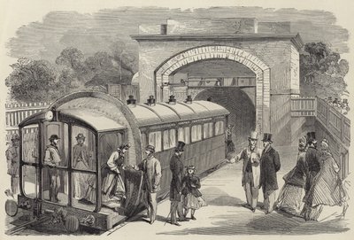 Chemin de fer à pression atmosphérique à Londres - English School