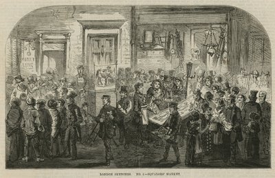 Marché de la misère, St Luke, Londres - English School