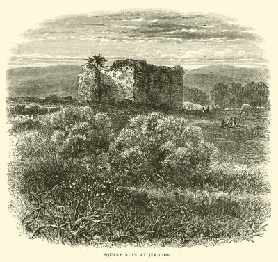 Ruiné carré à Jéricho - English School