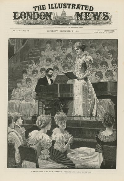 Jour de la Saint-André au Royal Albert Hall - English School