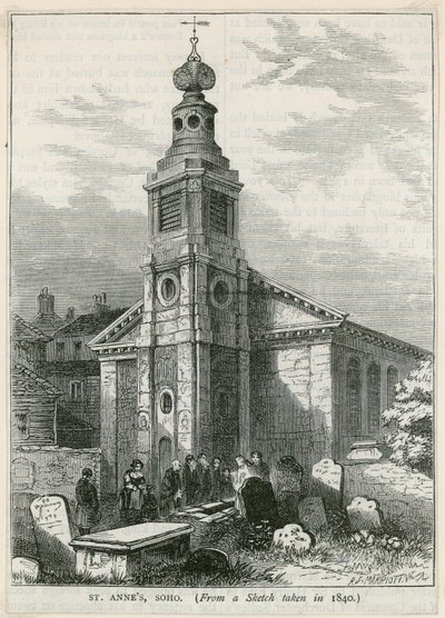 Église St Annes, Soho - English School