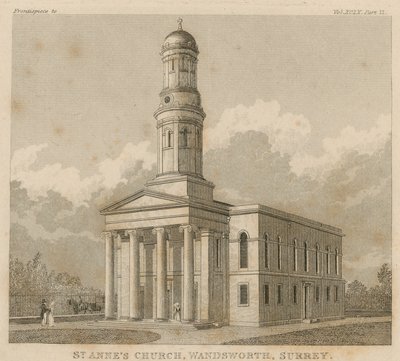 Église St Anne, Wandsworth, Surrey - English School