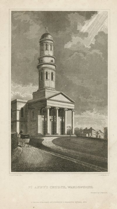 Église Sainte-Anne à Wandsworth - English School