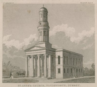 Église Sainte-Anne à Wandsworth - English School