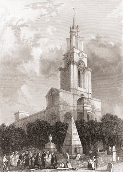 Église Sainte-Anne, Limehouse, Londres, Angleterre - English School