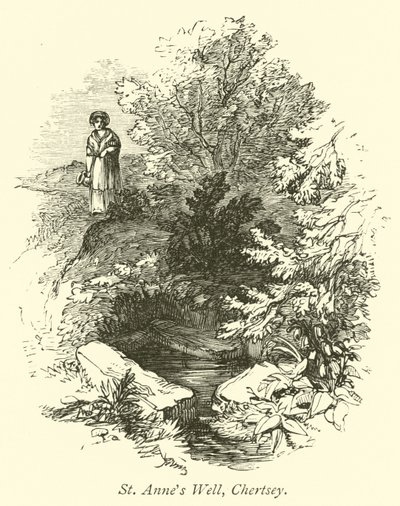 Puits de Sainte-Anne, Chertsey - English School